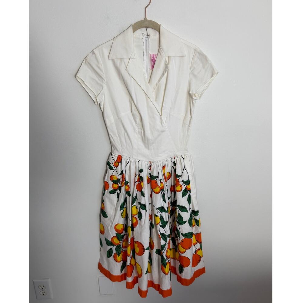 Pinup Couture Women's Vintage short sleeve dress size small